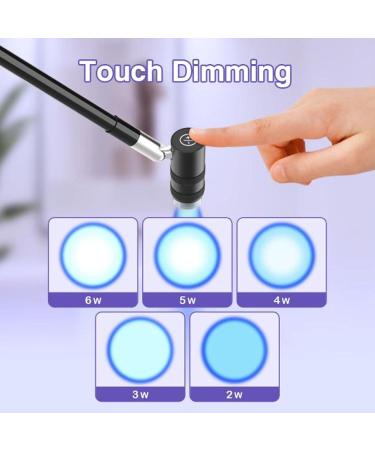 UV Light 6W UV Lamp for Gel Nails Gooseneck Ultraviolet Curing UV Nail Lamp with Foot Pedal Removable Lamp Head LED Nail Manicure Dryer Curing Light Floor Lamp for Salon - Buy Online on GoSupps.com