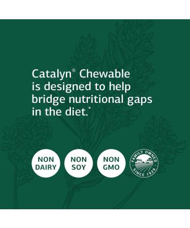 Standard Process Catalyn Chewable - Comprehensive Wellbeing Support with Vitamin D, C, A, B Vitamins & Magnesium - 90 Tablets - Buy Online on GoSupps.com