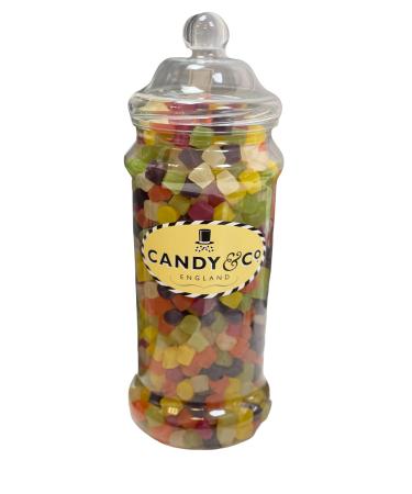 Satisfy Your Sweet Tooth with Barratts 2kg Midget Gem Jar - Perfect for Sharing with Family and Friends!