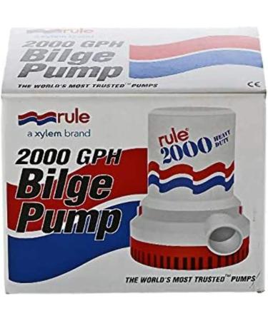 Rule Pump 2000 12V: High-Quality 12V Water Pump for Efficient Water Transfer - Buy Online on GoSupps.com