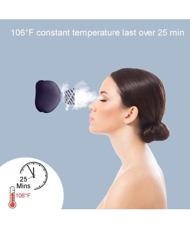 alittlecloud Silk Sleep Mask - Ergonomic Navy Blue Eye Mask for Travel/Naps/Yoga - Adjustable Strap for Women/Men - Buy Online on GoSupps.com