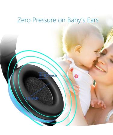 YANKUIRUI Baby Ear Defenders - Noise Cancelling Headphones for Ages 3 Months to 3 Years - Blue - Buy Online on GoSupps.com