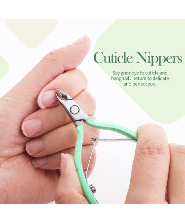 BORN PRETTY Professional Stainless Steel Cuticle Nipper & Trimmer - Durable Pedicure Manicure Tool for Fingernails and Toenails - Buy Online on GoSupps.com