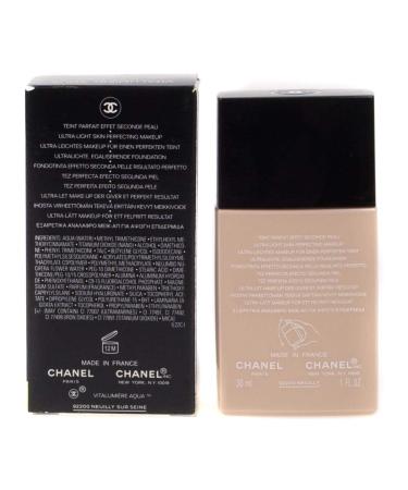 Chanel Vitalumiere Aqua Ultra Light Skin Perfecting Make Up SFP 15 - B20 Beige Tendre - 30ml/1oz - Buy Online on GoSupps.com