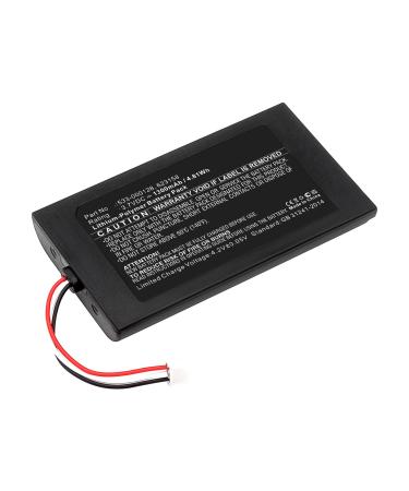 Synergy Digital Remote Control Battery Compatible with Logitech 623158 Replacement (Li-Pol 3.7V 1300mAh) Ultra High Capacity Replacement for Logitech 533-000128 Battery