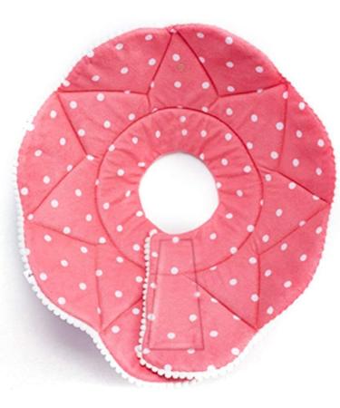 SunGrow Cat Cone Collar 9-10.5 Neck Size Pink - Soft E-Collar for Recovery & Stress Relief - Adjustable Strap Enclosures - Buy Online on GoSupps.com