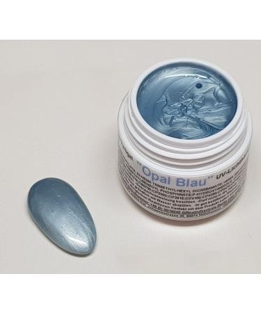 5ml UV Exclusive Colour Gel Metallic Opal Blue
