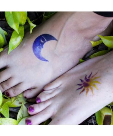 Witchy Celestial Temporary Tattoos | Skin Safe, Made in USA | Fashiontats - Buy Online on GoSupps.com