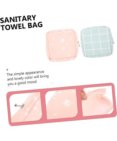 Shop Lurrose Outdoor Decor: 2-Pack Feminine Maxi Pads & Stylish Period-Cosmetics Organizer Bag - Buy Online on GoSupps.com
