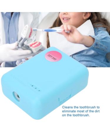Toothbrush Cleaner Portable WallMounted Ultraviolet Toothbrush Head Holder Cleaning Machine (European Specification) European specification Blue - Buy Online on GoSupps.com