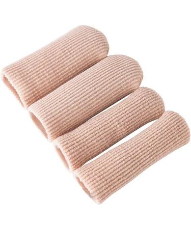 Heallily 4-Piece Gel Toe Cap Set | Silicone Toe & Finger Protection for Calluses and Corns - Comfortable Toe Straps - Buy Online on GoSupps.com