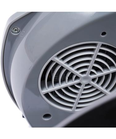 400W Professional Nail Dryer with Auto Induction Sensor | Warm & Cool Wind Manicure Tool for Fingernail & Toenail Curing - Silver - Buy Online on GoSupps.com