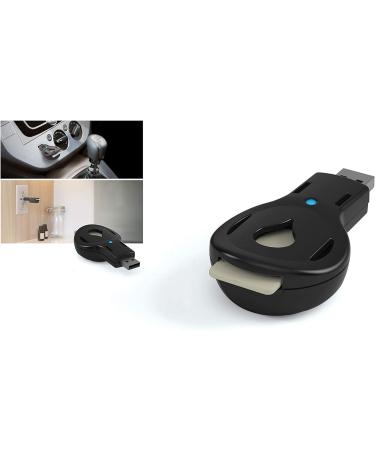 Aromakey USB Aromatherapy Diffuser - 5 Unscented Refill Pads for Home Office & Travel (Black - Buy Online on GoSupps.com