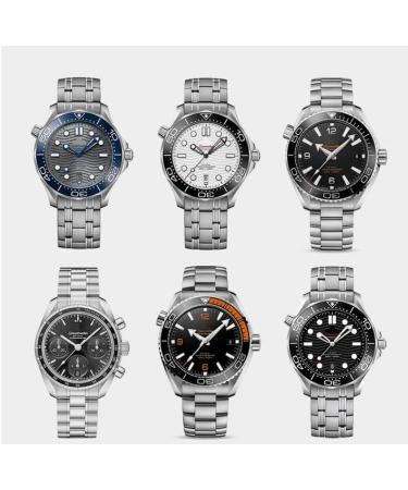 BCMCBV 316L Stainless Steel Bracelets for Omega Speedmaster & Seamaster 300 | 18mm 20mm 22mm Options - Perfect Fit for AT150 & Planet Ocean - Buy Online on GoSupps.com