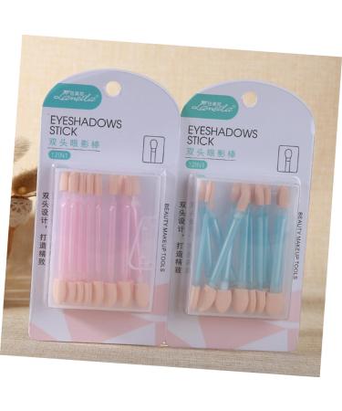 VINTORKY 24pcs Eye Shadow Applicator Makeup Eye Sponge Eyeshadow Makeup Applicator Eyeshadow Brushes Sponges - Buy Online on GoSupps.com