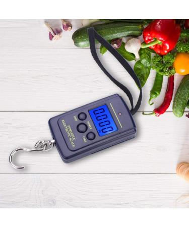 Digit Fishing Scale - 40 kg Hanging Digital Scale with Backlit LCD Display for Home & Outdoor Use | International Shipping Available - Buy Online on GoSupps.com