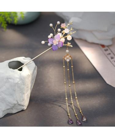 Beaupretty 1pc Hairpin Headdress Traditional Hair Stick Hair Stick Pin Handmad Flower Hair Stick Hair Making Accessories Retro Hair Chopsticks Japanese Hair Pin Vintage Hair Pin Alloy - Buy Online on GoSupps.com