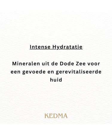 Kedma AntiAgeing Mineral Serum Moisturising and Revitalising for the Skin with Dead Sea Minerals Vitamin A C E for a Radiant Complexion 30 ml - Buy Online on GoSupps.com