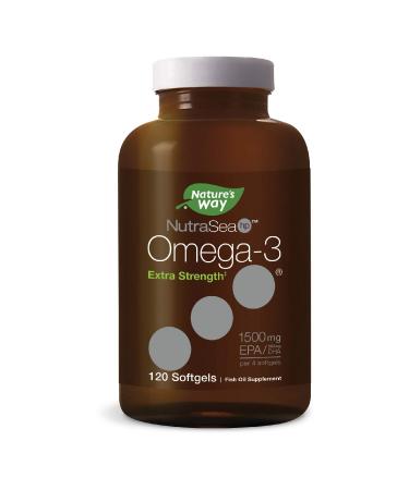 Ascenta NutraSea hp Omega-3 Extra Strength EPA Lemon Flavor 120 Softgels