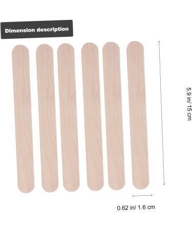 Baluue 400pi ces Kit de B tonnets de Cire Jetables avec Applicateur Bois pour pilation Visage et Corps Bandes D pilatoires Papiers - Buy Online on GoSupps.com