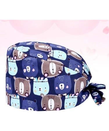 TENDYCOCO Printed Surgical Cap - Adjustable Nurse Hat for Scrubs - Buy Online on GoSupps.com