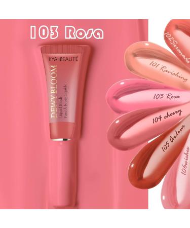 Silky Cream Liquid Blush Beauty Wand - Natural Matte Finish (103 Rosa) - Buy Online on GoSupps.com