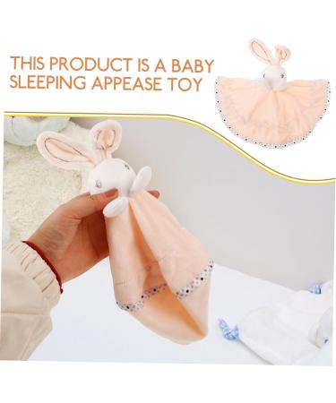 Zerodeko Soothing Toys & Towel - Pink Baby Doll Sleeping Towels for Comfort | International Shipping - Buy Online on GoSupps.com