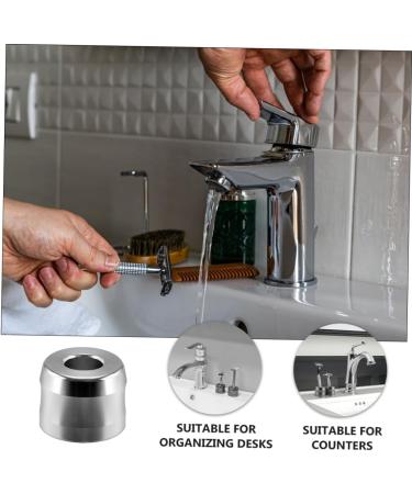CIMAXIC Shower Razor Organizer Stand - Aluminum Alloy Razor Holder for Restaurant & Home - Large Opening Shaving Storage - Buy Online on GoSupps.com