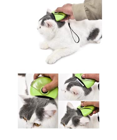 Precorn 3-in-1 Pet Brush for Cats | Orange Long & Short-Haired Grooming Tool | Massage & Fur Care Hair Remover - Buy Online on GoSupps.com