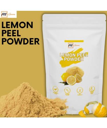 mGanna 100% Natural Lemon Peel Powder For Skin Care 0.50 LBS / 227 GMS / 8 Oz - Buy Online on GoSupps.com