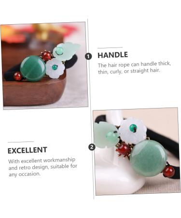 minkissy Hair Scrunchie Rhinestone Headbands for Women Cloth Ponytail Holder Hair Bands for Womens Hair Lady Hair Rope Ponytail Ties Tiara Vintage Hair Tie Hair Ring Miss Chic Etc. - Buy Online on GoSupps.com
