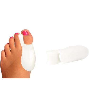 Kaps Hallux Valgus Toe Spreader with Cap | BPA-Free Soft Silicone Gel | Universal Size | Medi Correct - Buy Online on GoSupps.com