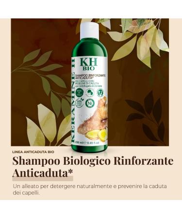  Keramine H Keramine H Organic Anti-Hair Loss Strengthening Shampoo 250 ml - Buy Online on GoSupps.com