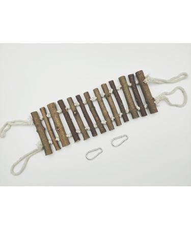 Wooden Bird Ladder Toys for Small to Medium Birds Large Swing Climbing Toy for Parakeets Canaries & More - Buy Online on GoSupps.com