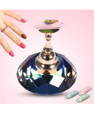 Practice Stand Base Exquisite Magnetic Nail Tip Stand Easy To Install Flexible For Professional Salon Use Practice Stand Diy At Home Display Nail Art(Diamond Symphony + 1 base) - Buy Online on GoSupps.com