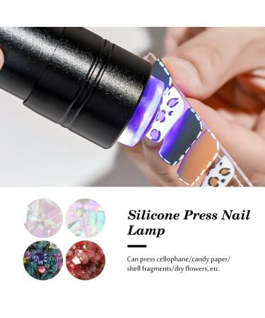 Portable Mini UV LED Nail Lamp | Fast Drying for Gel Polish & Nail Art - Ideal for Stickers & Stamps - Buy Online on GoSupps.com