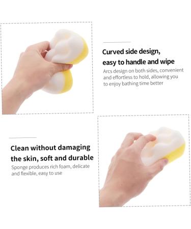 Beaupretty Body Scrubber Sponge 4pcs - Mesh Bath & Shower Puff Set for Skin Care | Soft Loofah & Massage Tool for Women - Buy Online on GoSupps.com