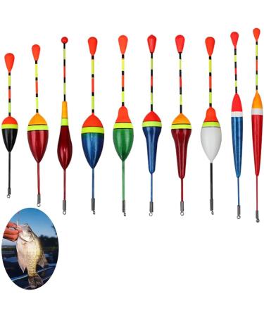 FDCGAS 10 PCs Fishing Poznan swimmers fishing patching swimmer set fishing posing fishing set fishing poses swimmers fishing trout angel posing set for different sized fish species