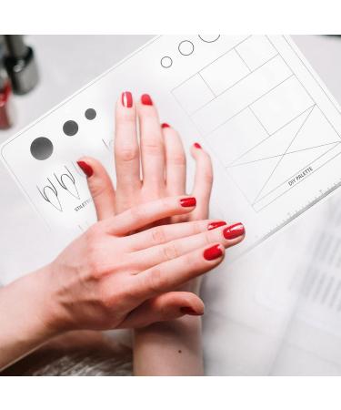 Beaupretty Acrylic Nail Training Mat - Silicone Practice Pad for Manicure Art | Ideal Tool for Acrylic Fingernails - Buy Online on GoSupps.com