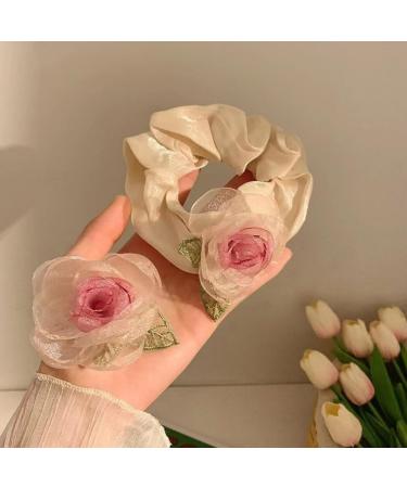 XIAHIOPT Flower Hair Clip Flower Hair Scrunchies Rose Barrettes Rose Scrunchies Flower Hair Barrettes Clip pin A dry rose hairpin - Buy Online on GoSupps.com