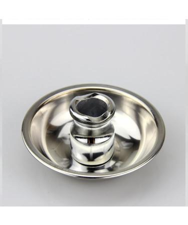 SunshineFace Moxa Roll Eraser - Stainless Steel Moxa Stick Holder & Moxibustion Tray with Base for Enhanced Wellness - Buy Online on GoSupps.com
