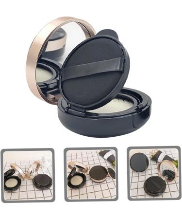FRCOLOR Box Body Powder Black Container Makeup Container Dispenser Container Small Powder Container Makeup Powder Container Travel Pp Liquid Foundation Powder Puff - Buy Online on GoSupps.com