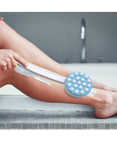 Buy Back Lotion Applicator & Massager - Long Handle Handheld Body Lotion Applicator Brush for Effortless Self-Application | International Shipping Available - Buy Online on GoSupps.com