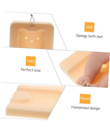Beatifufu 1pc Bath Sponge Pad Carseat Pillows Shower Sponge Tub for Bath Tub for Newborn Bath Sponge Newborn Bath Support Rub Cartoon Bath Sponges Newborn Supplies - Buy Online on GoSupps.com