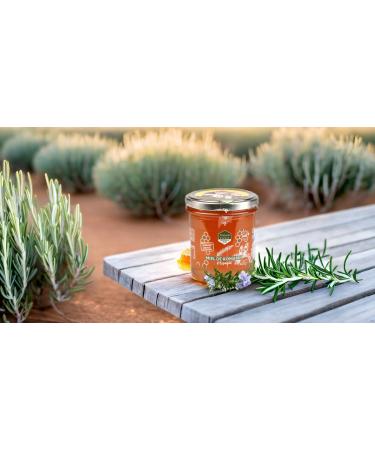 Maison Cr tet | Rosemary honey | Liquid honey | Glass jar | 400 g - Buy Online on GoSupps.com