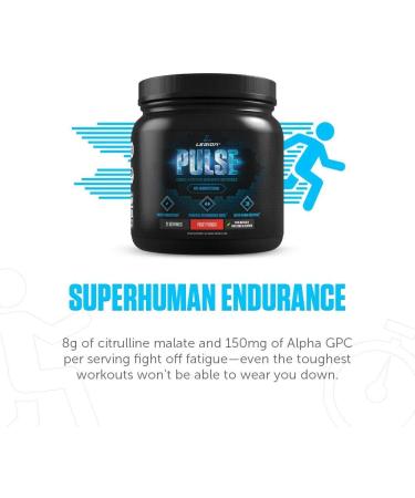 LEGION Pulse Pre Workout Supplement - Natural Nitric Oxide Boost Energy Drink (Caffeine Free Fruit Punch) - Buy Online on GoSupps.com