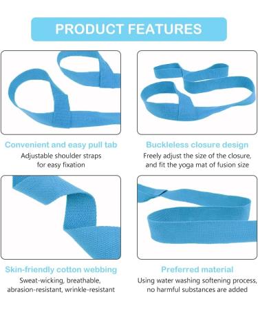 Buy Tuknn Yoga Mat Belt | Adjustable Strap for All Sizes | Pink Yoga Mat Support for Pilates & Aerobics - Buy Online on GoSupps.com