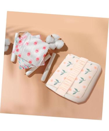 Coolhiya Multifunctional Travel Bag for Lipstick & Hygiene Essentials - Stylish Cotton Case for Menstrual Care & On-the-Go Convenience - Buy Online on GoSupps.com