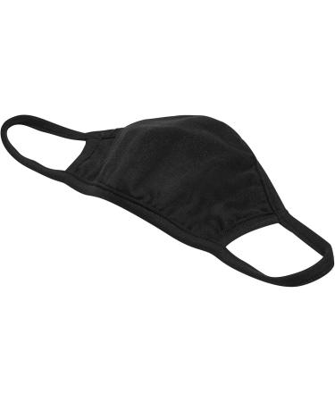 JAGO Washable 2-Layer Facial Mask - 10-Pack Black Cotton Masks for Men & Women with Filter Compartment | Everyday Fabric Community Masks - Buy Online on GoSupps.com