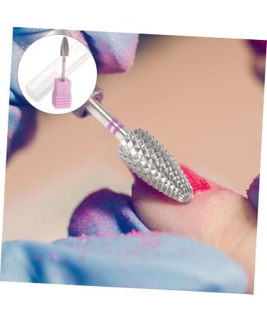 Healeved Cuticle Manicure Drill Bits Nail Gel Safety Bits for Nail Drill Cuticle Nail Drill Bit Cuticle Nail Bit Manicure Nail Bit Drill Bits for Nails Tungsten Steel Acrylic Fragments 5x0.5cm As Shown - Buy Online on GoSupps.com
